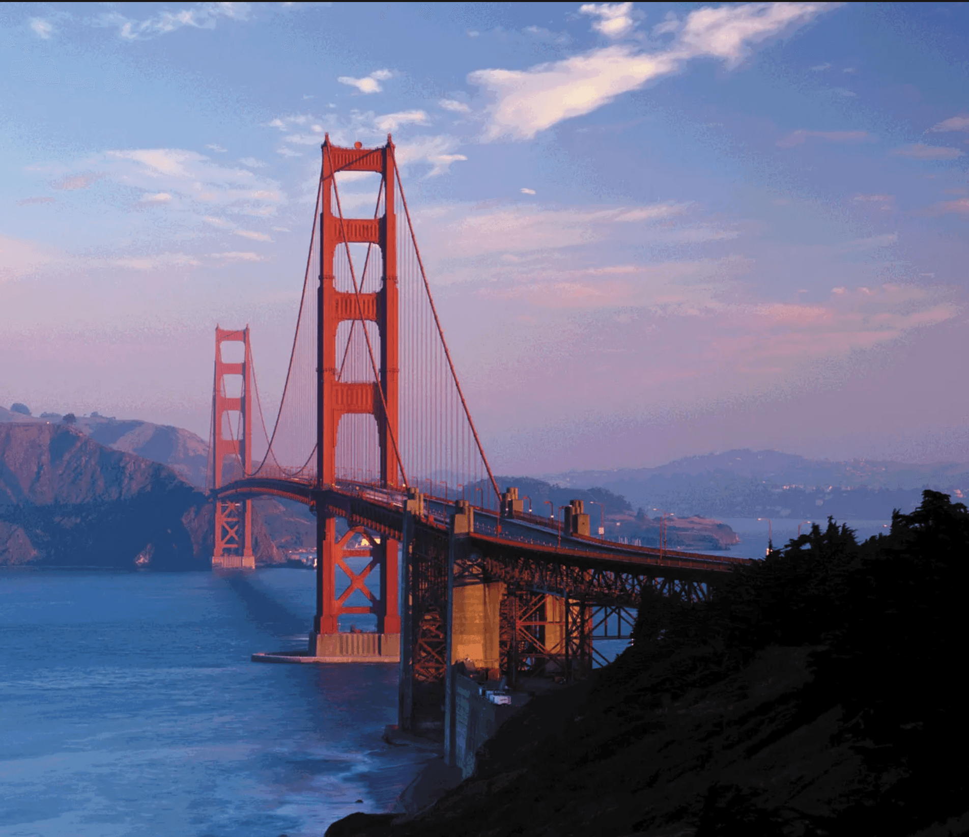 Golden Gate Bridge Background